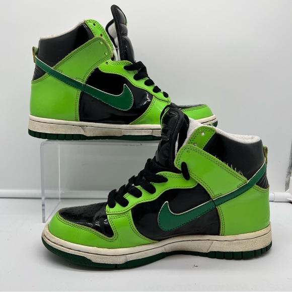 Nike Dunk High GS Halloween Tombstone Green 5 Youth Sneakers 308319-032 - Picture 2 of 8
